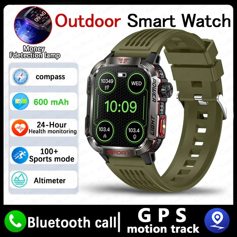 Military GPS Smartwatch for Men