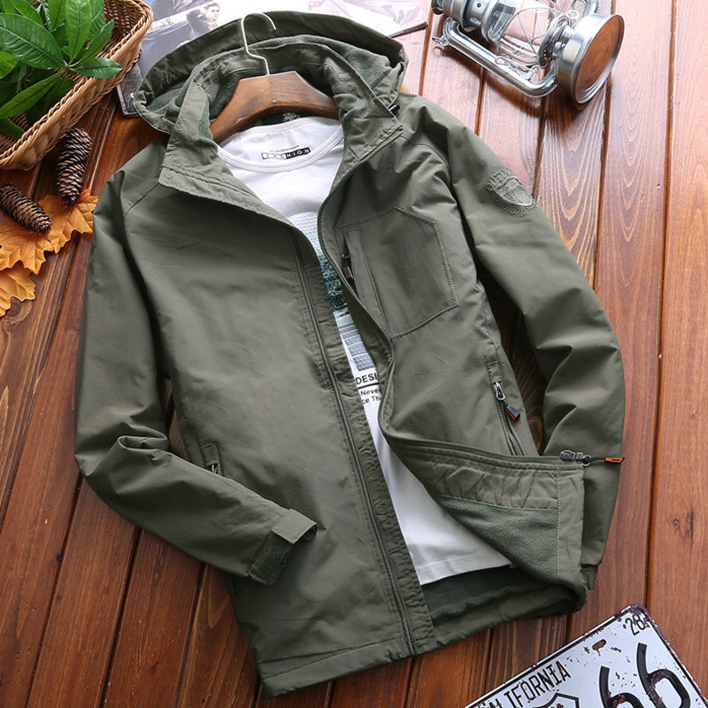 NIANJEEP Men’s Autumn & Winter Outdoor Jacket