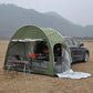 Outdoor car - trunk rear tent with canopy, sun - resistant camping equipment