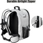 27QT Waterproof Fishing Backpack with Rod Holder