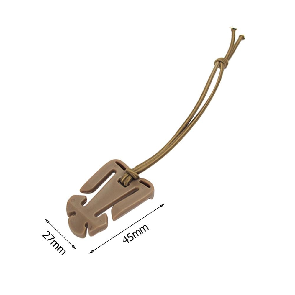 Heavy-Duty Nylon MOLLE Backpack Carabiner Clips