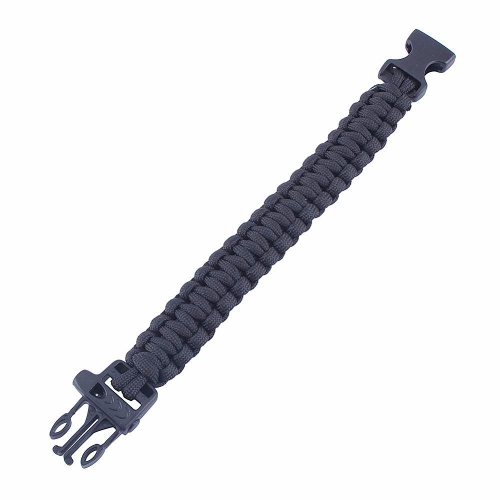 5-in-1 Tactical Paracord Survival Bracelet