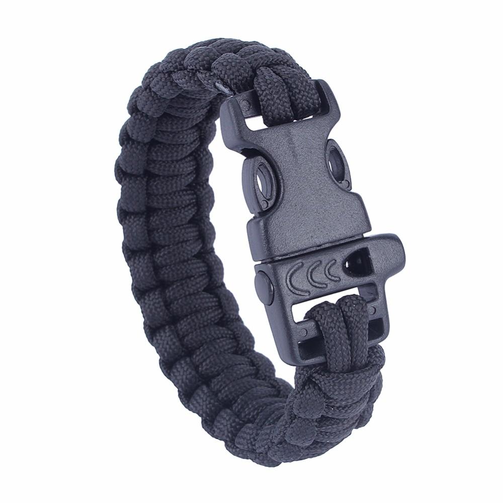 5-in-1 Tactical Paracord Survival Bracelet