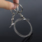Compact High-Strength Steel Survival Wire Saw