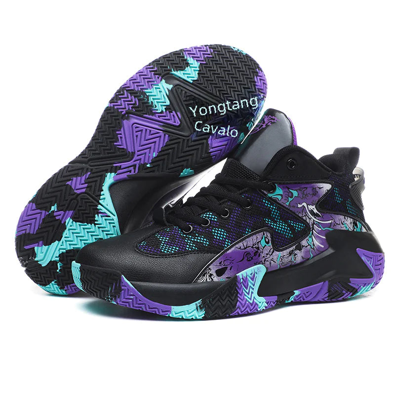 Men's Basketball Shoes for Youth and Students (Fashion)