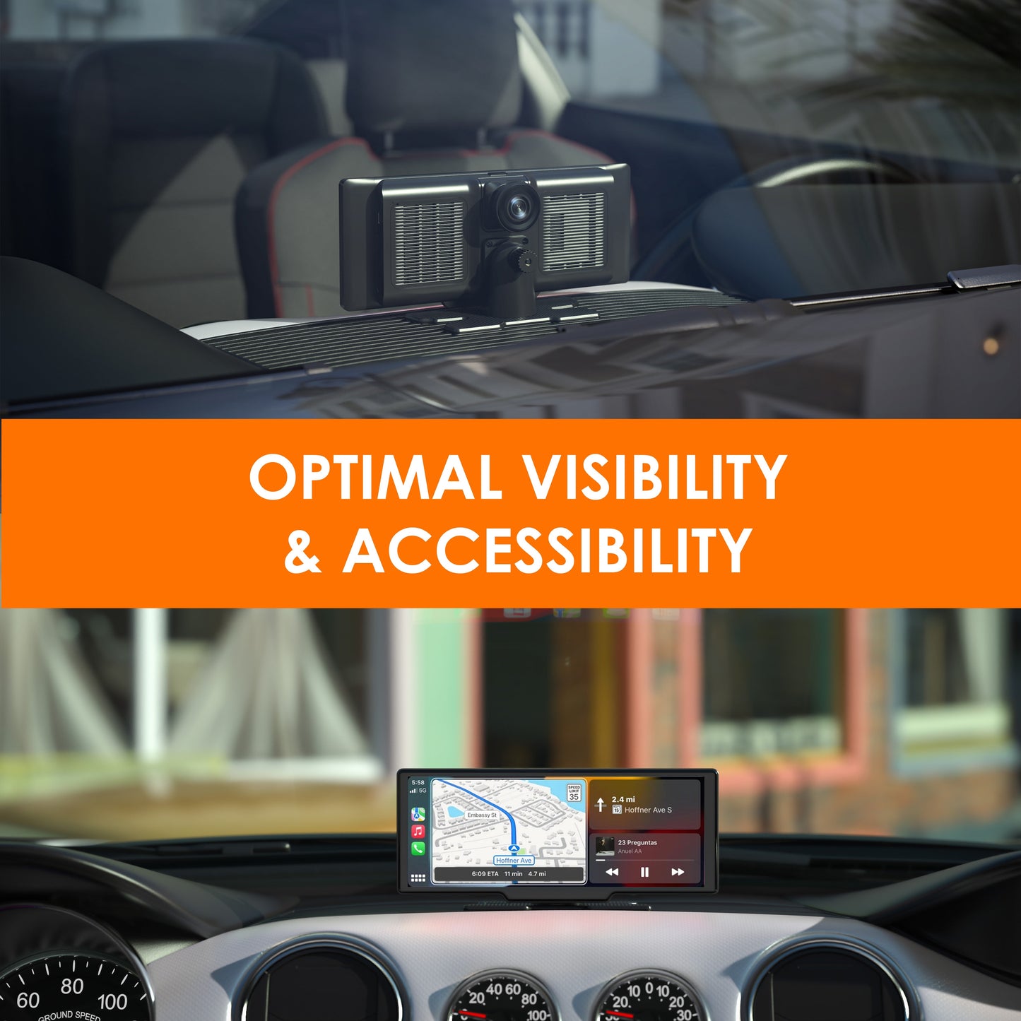 REXING CPDuo Pro CarPlay/Android Auto