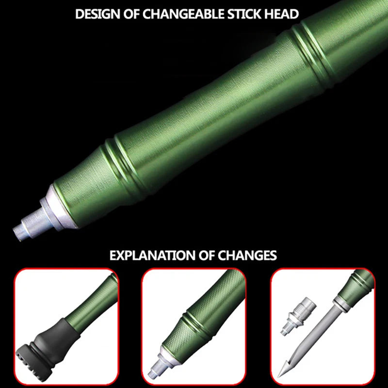 Multifunctional Folding Tactical Trekking Pole