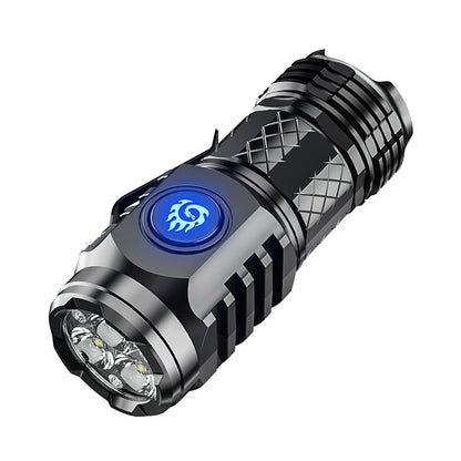 3-LED Ultra-Bright 3000LM Rechargeable Emergency Flashlight