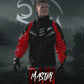 JAG Rainmaster Rain Suit for Men & Women (Black Red)