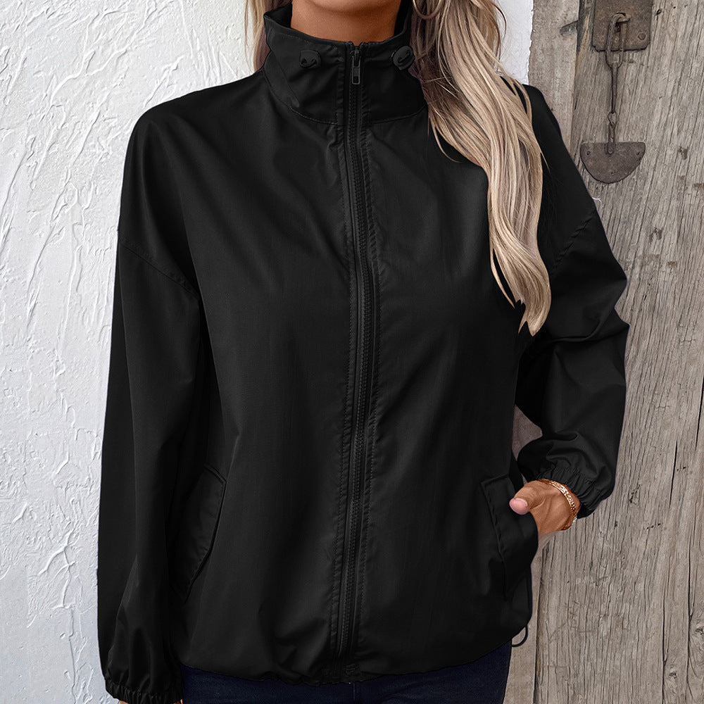 Women’s Waterproof Casual Raincoat