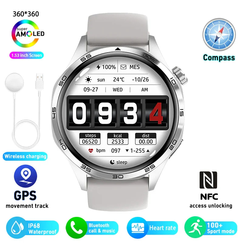 GT5 Pro GPS NFC Smartwatch