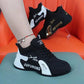 Sneakers  Breathable Ladies Mesh Lace Up Sports Platform Shoes for Women