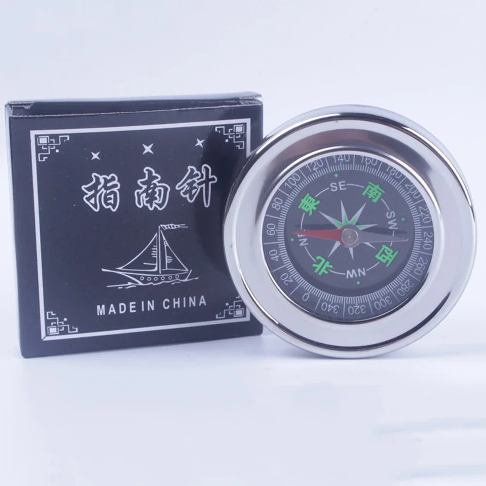 1 pc Stainless Steel Survival Compass