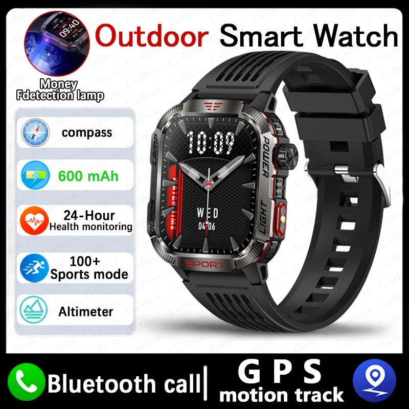 Military GPS Smartwatch for Men
