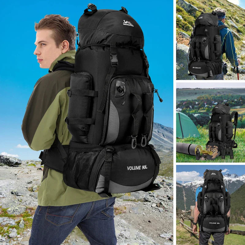 90L Hiking Camping Survival Backpack