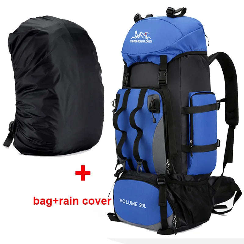 90L Hiking Camping Survival Backpack