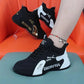 Sneakers  Breathable Ladies Mesh Lace Up Sports Platform Shoes for Women
