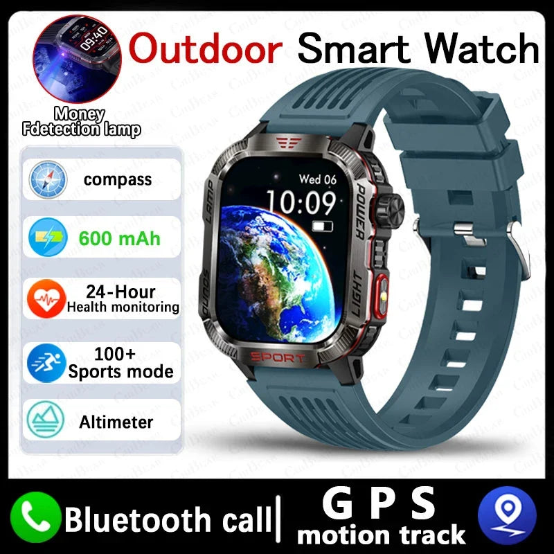 Military GPS Smartwatch for Men