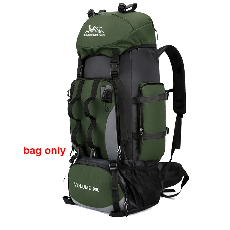 90L Hiking Camping Survival Backpack