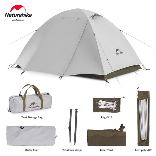 Naturehike UPF50+ Ultralight Waterproof 2-3 Person Tent