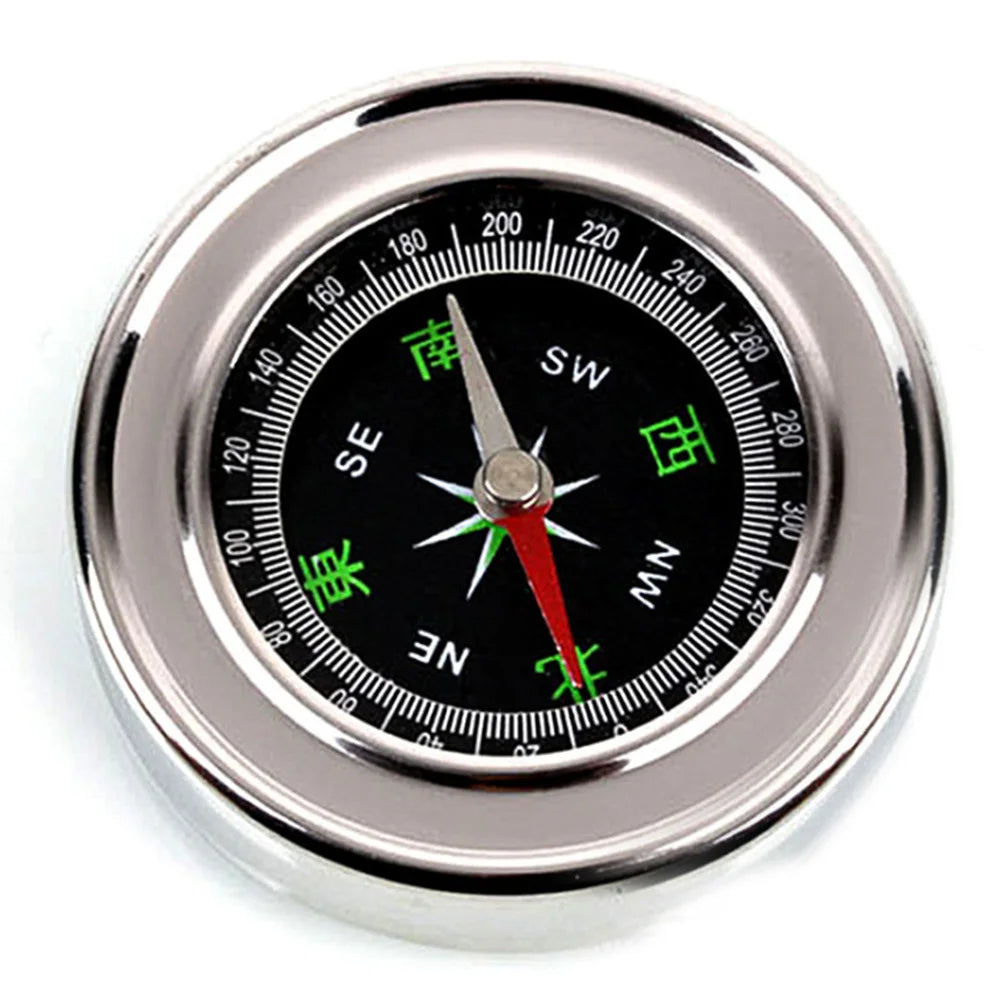 1 pc Stainless Steel Survival Compass