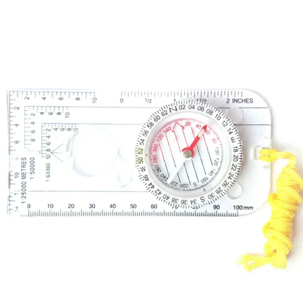 Compass Navigation Map Ruler Scouting Scale