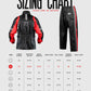 JAG Rainmaster Rain Suit for Men & Women (Black Red)