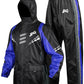 JAG Rainmaster Rain Suit for Men & Women (Black Blue)