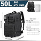 50L Tactical Backpack – 1000D MOLLE Insulated Military Pack