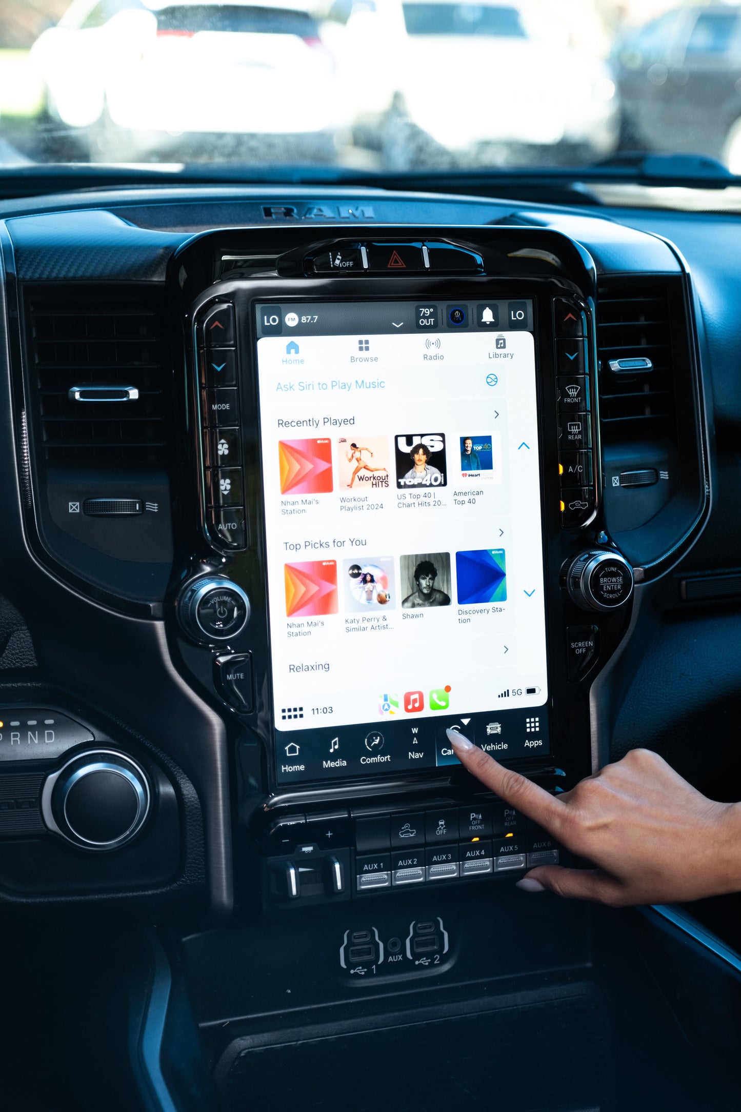 RAM 2500/3500 Uconnect 5 Upgrade Kit